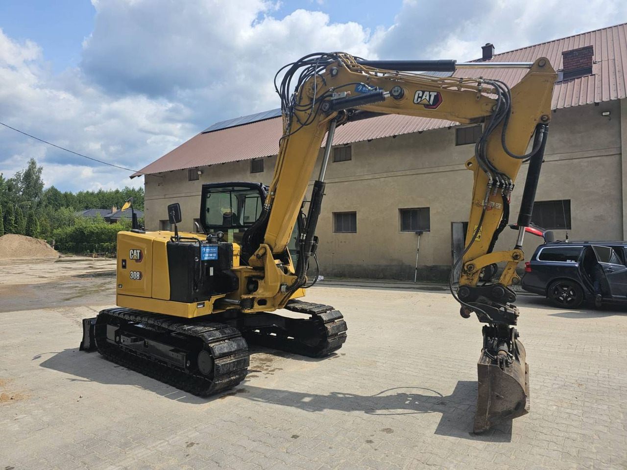 CAT 308CR - Гусеничный экскаватор: фото 2 CAT 308CR - Гусеничный экскаватор: фото 2