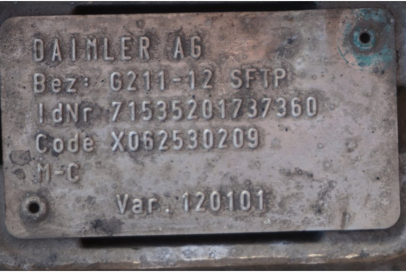 Mercedes-Benz G211-12KL MP4 OM470 - Коробка передач для Грузовиков: фото 5 Mercedes-Benz G211-12KL MP4 OM470 - Коробка передач для Грузовиков: фото 5