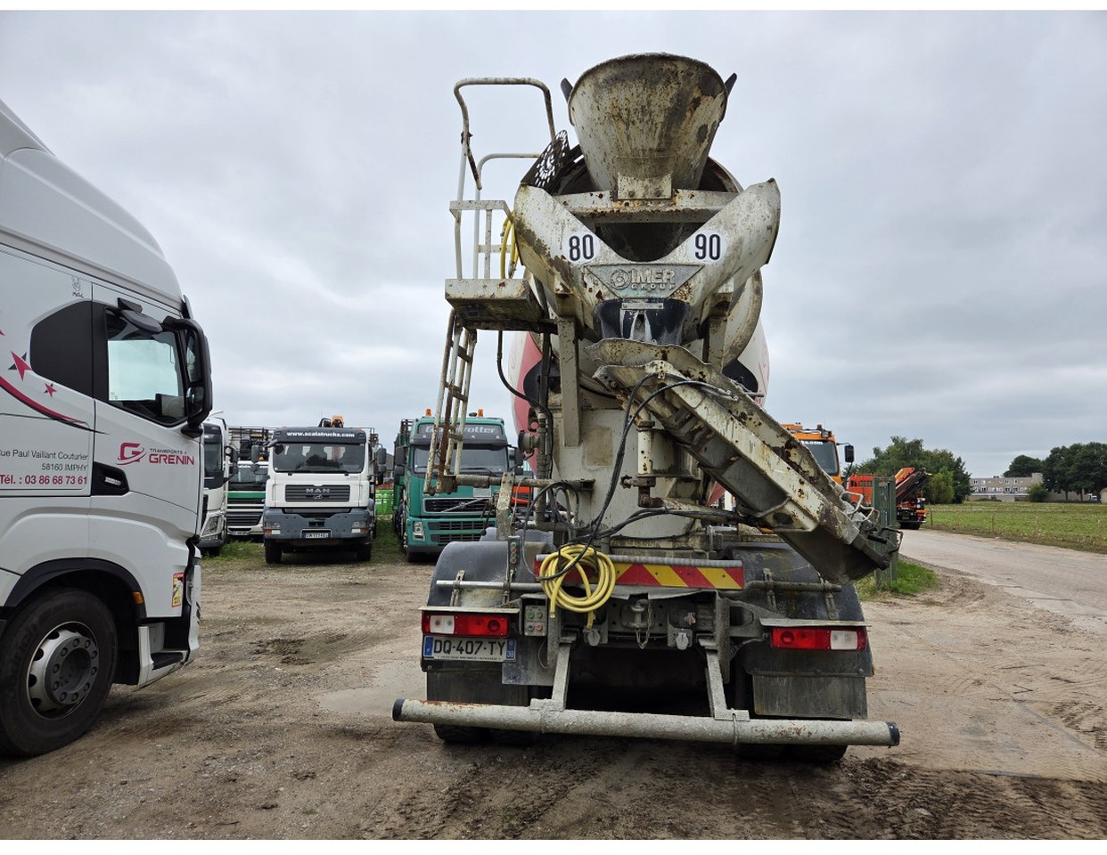 Renault C430 8X4 CONCRETE MIXER MANUAL GEARBOX - Автобетоносмеситель: фото 3 Renault C430 8X4 CONCRETE MIXER MANUAL GEARBOX - Автобетоносмеситель: фото 3
