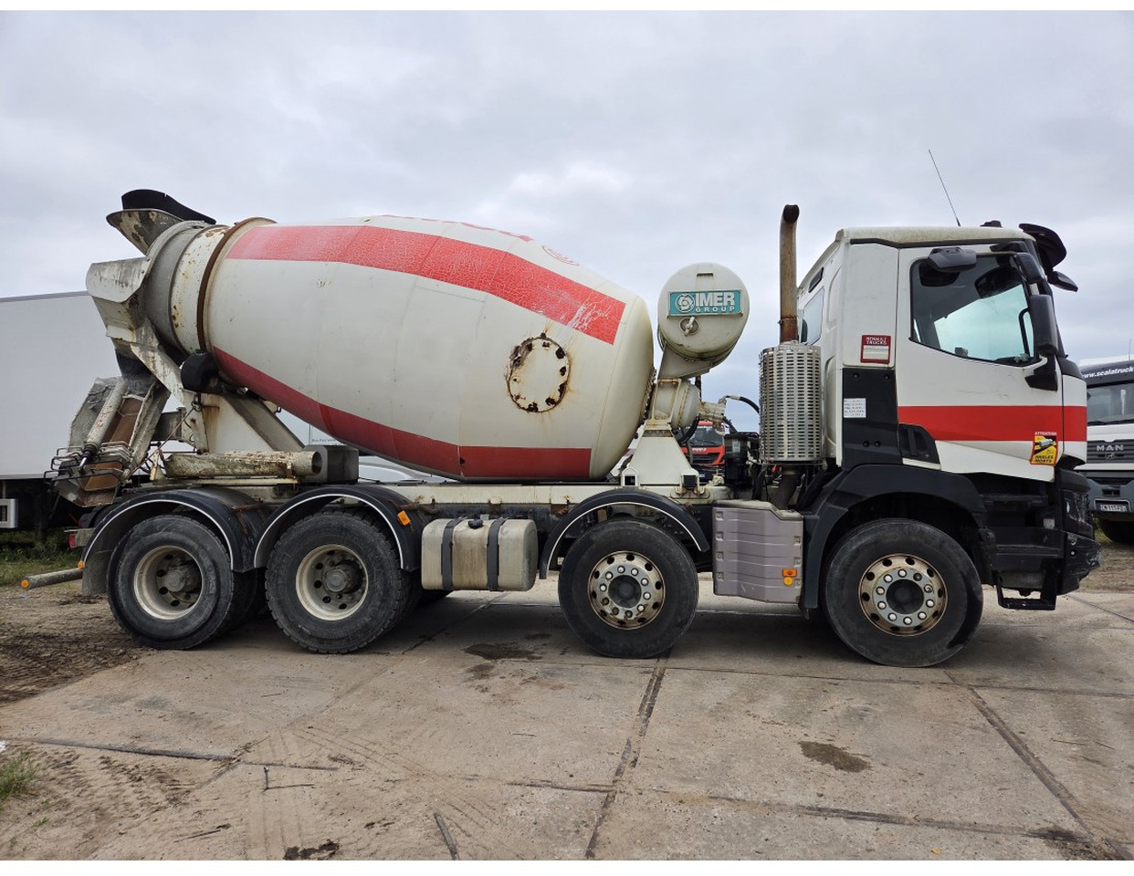 Renault C430 8X4 CONCRETE MIXER MANUAL GEARBOX - Автобетоносмеситель: фото 4 Renault C430 8X4 CONCRETE MIXER MANUAL GEARBOX - Автобетоносмеситель: фото 4