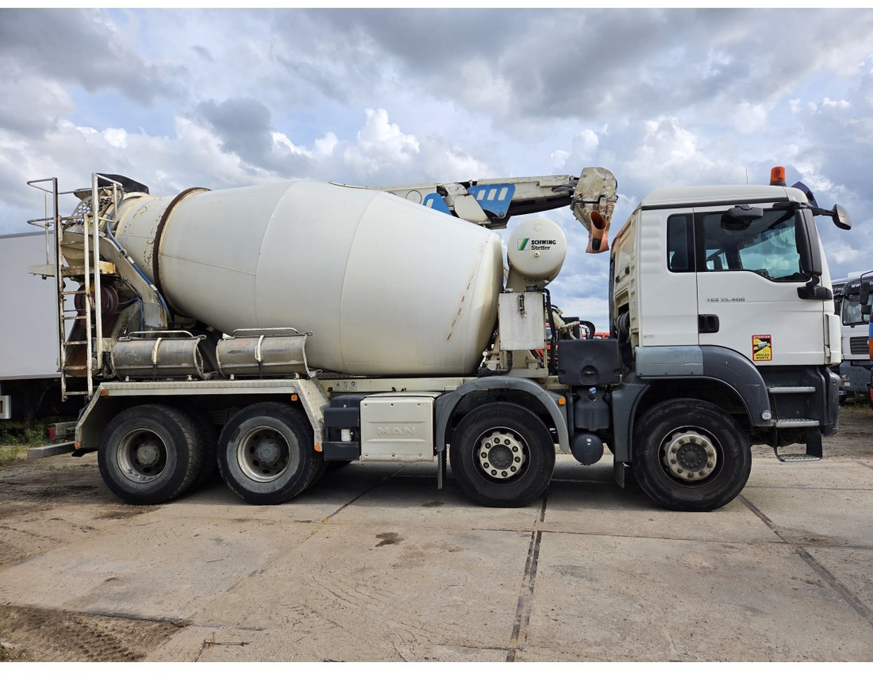 TGS 35.400 8X4 Concrete Mixer Stetter Euro 6 Steelsuspension - Автобетоносмеситель: фото 4 TGS 35.400 8X4 Concrete Mixer Stetter Euro 6 Steelsuspension - Автобетоносмеситель: фото 4