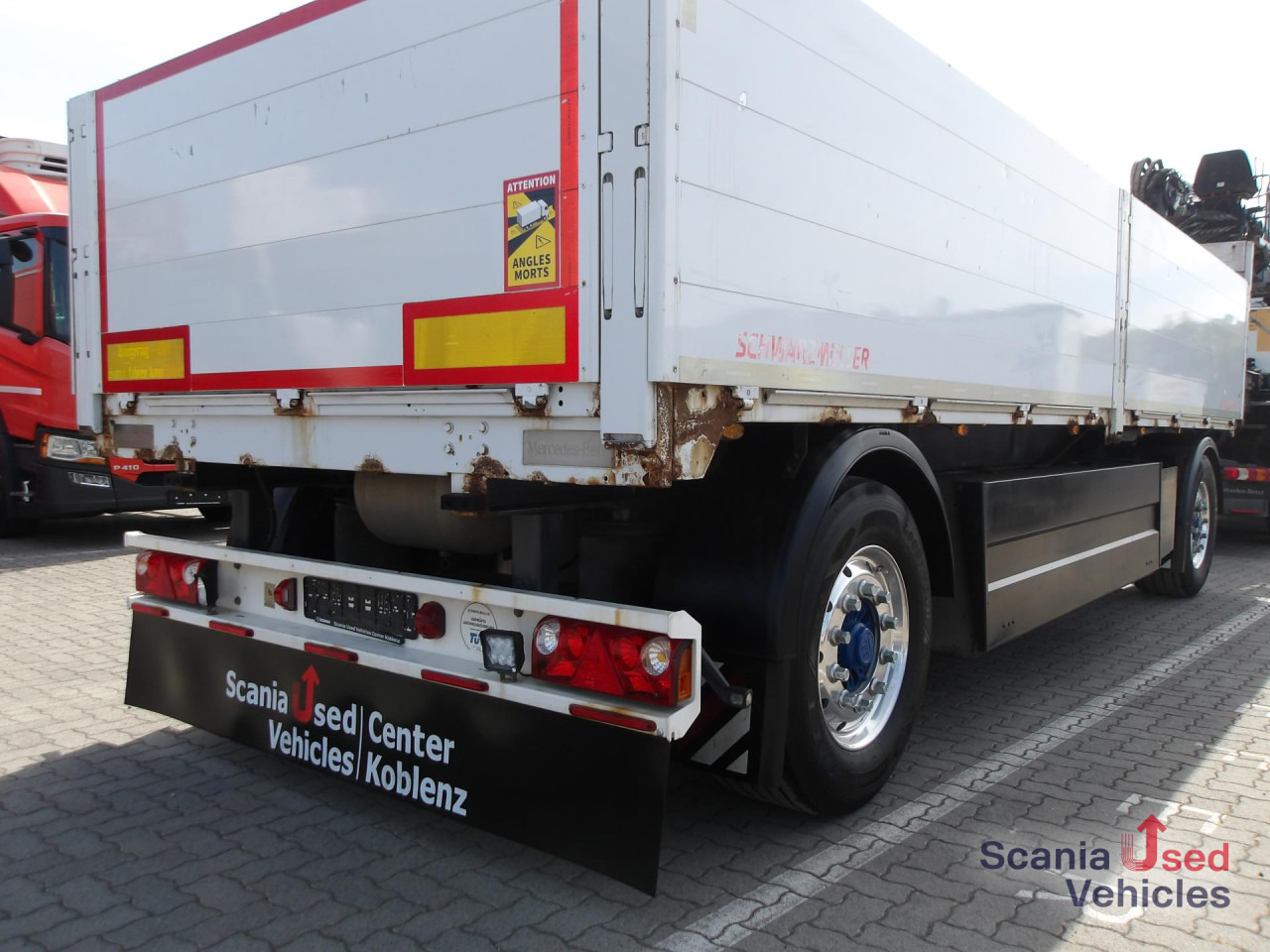 SCHWARZMUELLER AZ18 T-Serie - BPW Achsen - ALCOA - Palettenkasten - Прицеп бортовой/ Платформа: фото 5 SCHWARZMUELLER AZ18 T-Serie - BPW Achsen - ALCOA - Palettenkasten - Прицеп бортовой/ Платформа: фото 5