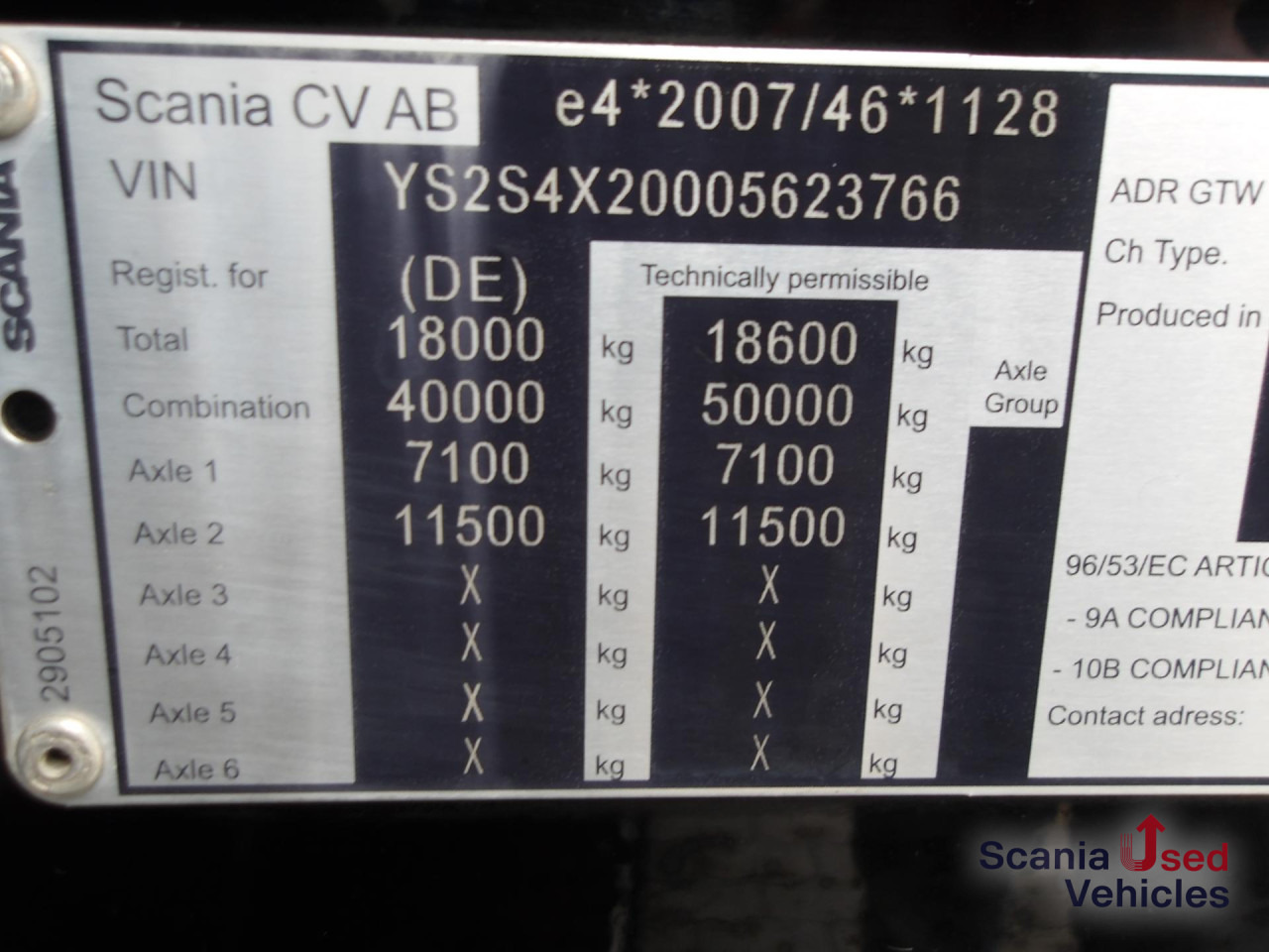 Тягач SCANIA S 450 NA - HiGHLiNE - 2x TANKs - SCR ONLY: фото 6