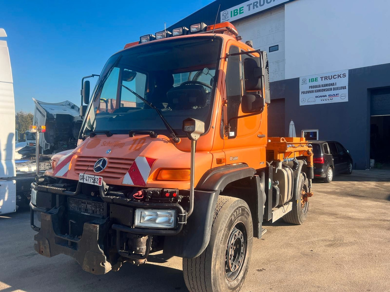 Unimog U500 4x4, Boeschungsmaehwerk Mulag - Грузовик: фото 2 Unimog U500 4x4, Boeschungsmaehwerk Mulag - Грузовик: фото 2