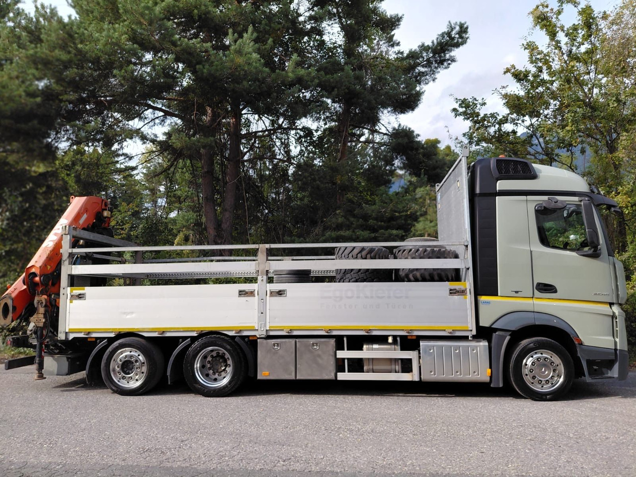 Mercedes-Benz Actros 2545 6x2, E6, Retarder, Effer 265/6S - Автоманипулятор: фото 5 Mercedes-Benz Actros 2545 6x2, E6, Retarder, Effer 265/6S - Автоманипулятор: фото 5