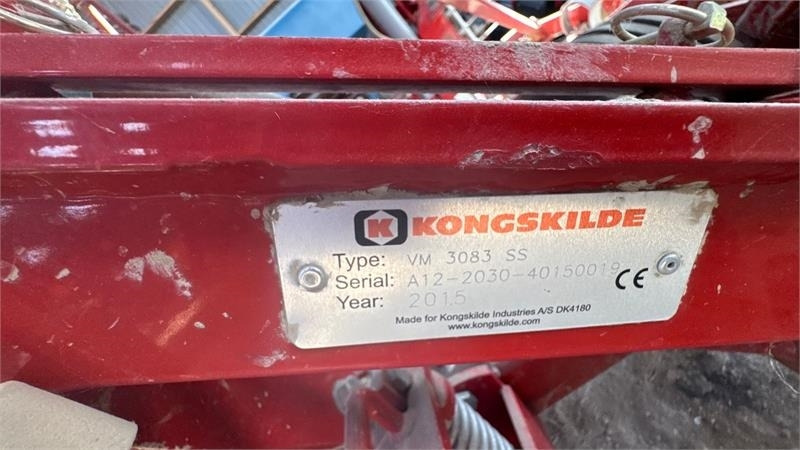 Kongskilde VM 3083-SS VM 3083 SS - Борона: фото 3 Kongskilde VM 3083-SS VM 3083 SS - Борона: фото 3