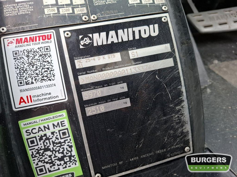 Manitou MC 25-4 D K ST5 S1 Buggy - Дизельный погрузчик: фото 5 Manitou MC 25-4 D K ST5 S1 Buggy - Дизельный погрузчик: фото 5