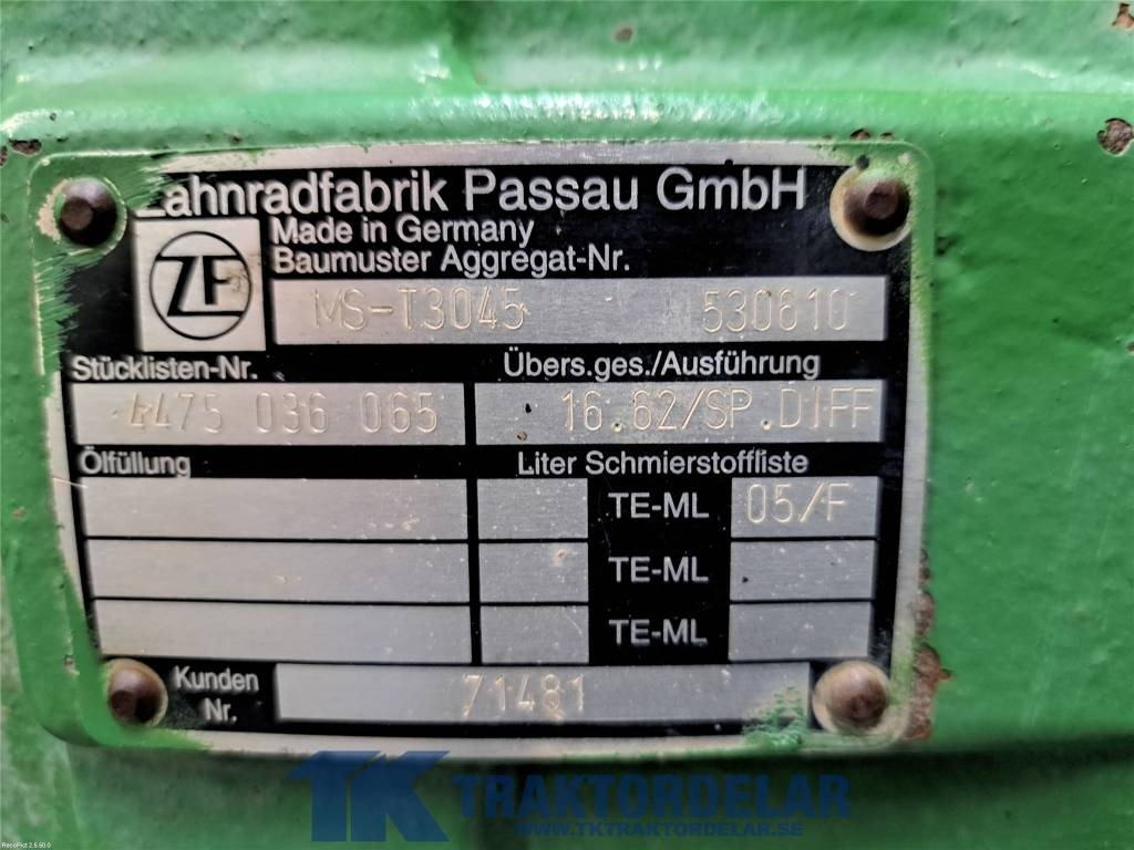John Deere 3420 Framvagn - Ось и запчасти для Строительной техники: фото 3 John Deere 3420 Framvagn - Ось и запчасти для Строительной техники: фото 3