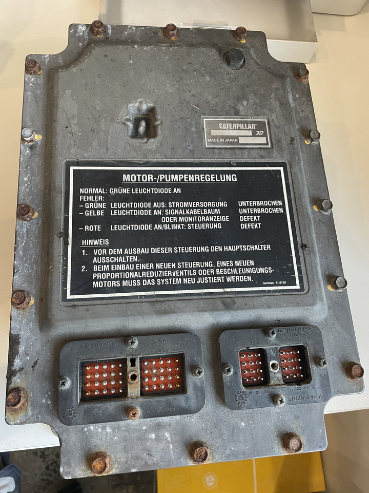 CAT Caterpillar koparka E320 E312 - sterownik moduł CPU 119-0609 106-0167 - Блок управления для Строительной техники: фото 1 CAT Caterpillar koparka E320 E312 - sterownik moduł CPU 119-0609 106-0167 - Блок управления для Строительной техники: фото 1