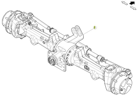 CLAAS Arion 610 660 Kompletny Most Przedni Oś Przednia CZĘŚCI 0022470963 00 2247 096 3 - Ось и запчасти для Сельскохозяйственной техники: фото 1 CLAAS Arion 610 660 Kompletny Most Przedni Oś Przednia CZĘŚCI 0022470963 00 2247 096 3 - Ось и запчасти для Сельскохозяйственной техники: фото 1