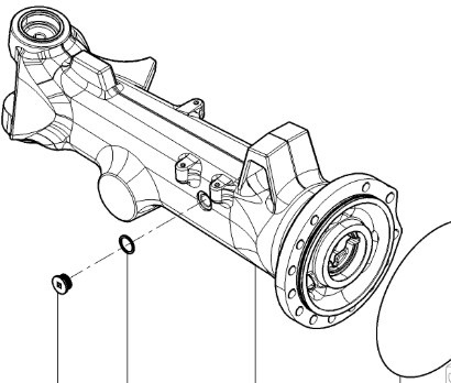 CLAAS Arion 610 660 Korpus Obudowa Pochwa Przedniej Osi 0011657710 0011638410 - Передняя ось для Сельскохозяйственной техники: фото 2 CLAAS Arion 610 660 Korpus Obudowa Pochwa Przedniej Osi 0011657710 0011638410 - Передняя ось для Сельскохозяйственной техники: фото 2