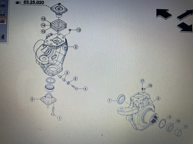 Carraro 25.55s części - Ось и запчасти для Сельскохозяйственной техники: фото 4 Carraro 25.55s części - Ось и запчасти для Сельскохозяйственной техники: фото 4
