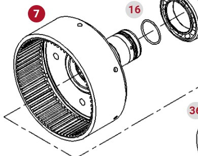 Fendt 930 933 936 939 942 Vario Gen 6 Obudowa Sprzęgła WOM CZĘŚCI 931150200511 - Сцепление и запчасти для Тракторов: фото 1 Fendt 930 933 936 939 942 Vario Gen 6 Obudowa Sprzęgła WOM CZĘŚCI 931150200511 - Сцепление и запчасти для Тракторов: фото 1