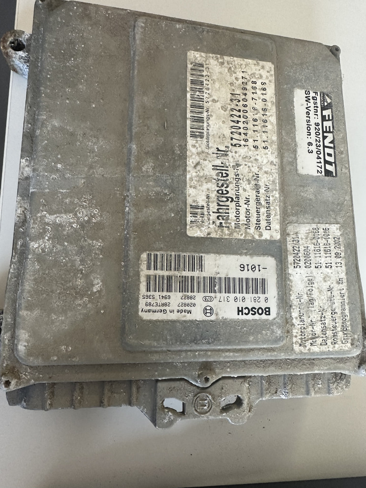 Fendt Sterownik 920/23/04172 - Блок управления для Сельскохозяйственной техники: фото 1 Fendt Sterownik 920/23/04172 - Блок управления для Сельскохозяйственной техники: фото 1