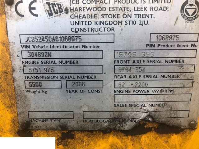 JCB 524-50 - Siłownik Wychyłu - Гидравлический цилиндр для Строительной техники: фото 4 JCB 524-50 - Siłownik Wychyłu - Гидравлический цилиндр для Строительной техники: фото 4