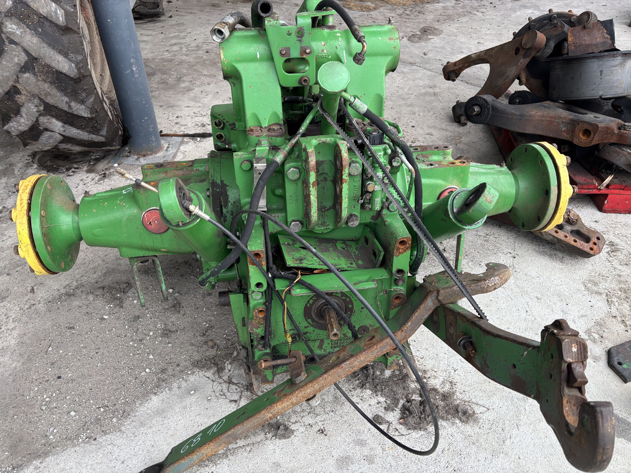 John Deere 6810 6910 6910S Obudowa Tylnego WOM RE66208 R129653 - Трансмиссия для Сельскохозяйственной техники: фото 1 John Deere 6810 6910 6910S Obudowa Tylnego WOM RE66208 R129653 - Трансмиссия для Сельскохозяйственной техники: фото 1