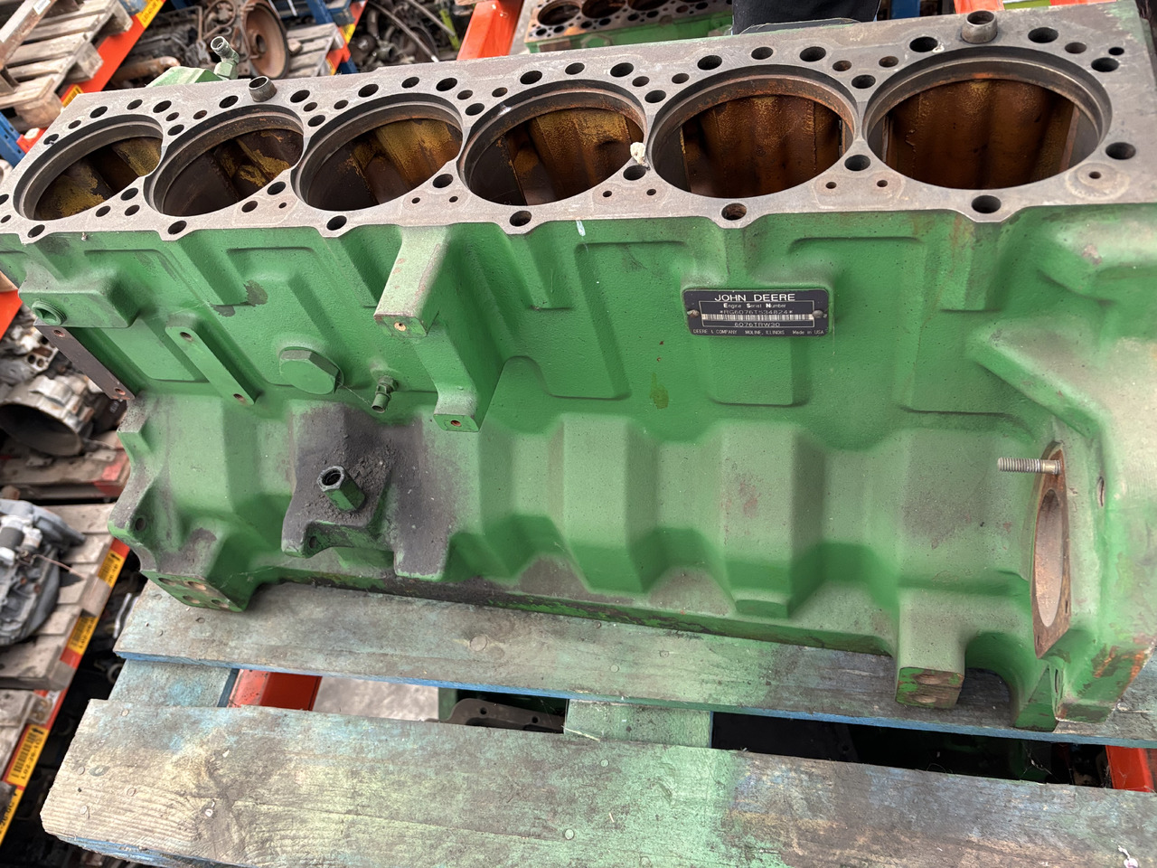 John Deere 7800 Blok Silnika 6076TRW30 6076 TRW 30 R122736 R122737 R122738 - Блок цилиндров для Сельскохозяйственной техники: фото 1 John Deere 7800 Blok Silnika 6076TRW30 6076 TRW 30 R122736 R122737 R122738 - Блок цилиндров для Сельскохозяйственной техники: фото 1
