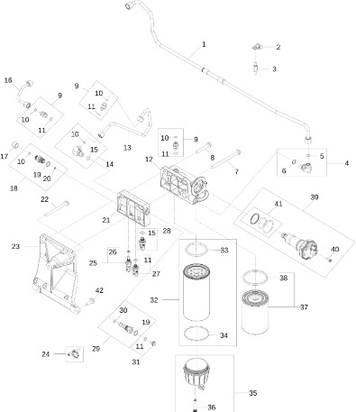 John Deere 9470RX - Zawór RE540282 (Silnik) - Клапан для Сельскохозяйственной техники: фото 1 John Deere 9470RX - Zawór RE540282 (Silnik) - Клапан для Сельскохозяйственной техники: фото 1