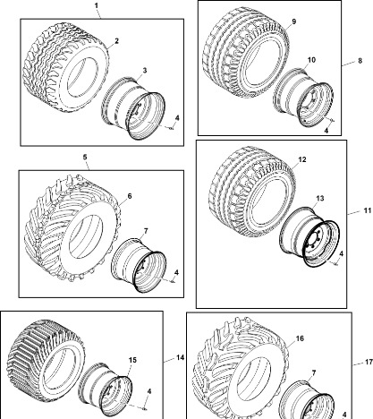 John Deere 960 - Felga DC218374 (Rama, pokrywy, róźne) - Колесный диск для Сельскохозяйственной техники: фото 1 John Deere 960 - Felga DC218374 (Rama, pokrywy, róźne) - Колесный диск для Сельскохозяйственной техники: фото 1
