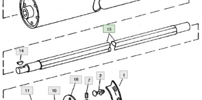 John Deere 9780CTS 9780HM 9780 CTS Wał H140470 - Трансмиссия для Сельскохозяйственной техники: фото 1 John Deere 9780CTS 9780HM 9780 CTS Wał H140470 - Трансмиссия для Сельскохозяйственной техники: фото 1