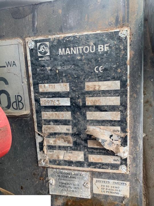 Manitou 731 - MOST PRZÓD ~ CZĘŚCI - Передняя ось для Строительной техники: фото 5 Manitou 731 - MOST PRZÓD ~ CZĘŚCI - Передняя ось для Строительной техники: фото 5