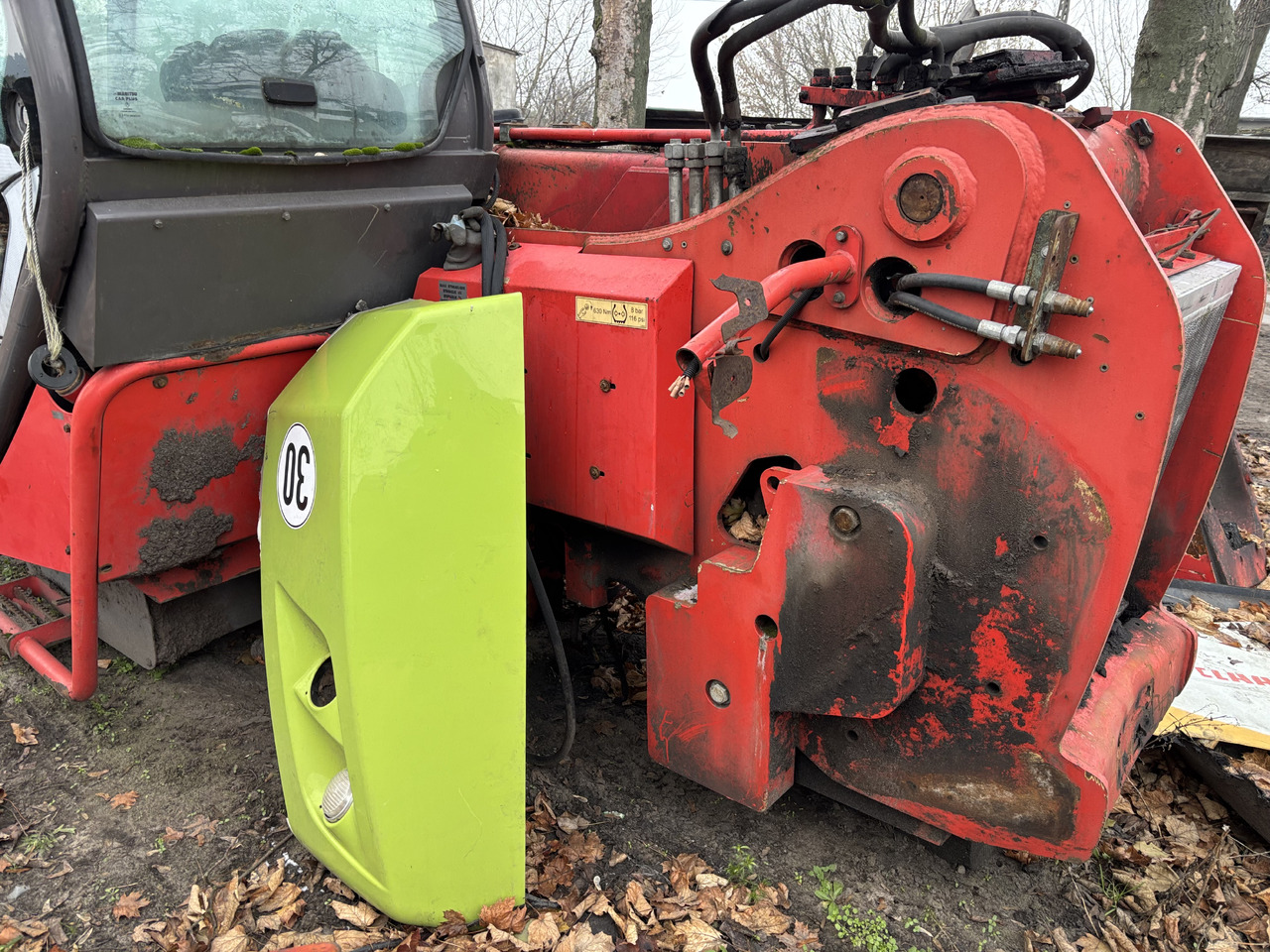 Manitou MHT 860 L Siłownik Skrętu Układ Sterujący Kabina CZĘŚCI - Гидравлический цилиндр для Телескопических погрузчиков: фото 3 Manitou MHT 860 L Siłownik Skrętu Układ Sterujący Kabina CZĘŚCI - Гидравлический цилиндр для Телескопических погрузчиков: фото 3