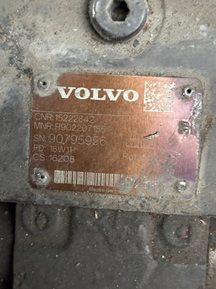 VOLVO L30 L30G Pompa hydrauliczna 15222842 R902207155 - Гидравлический насос для Сельскохозяйственной техники: фото 2 VOLVO L30 L30G Pompa hydrauliczna 15222842 R902207155 - Гидравлический насос для Сельскохозяйственной техники: фото 2