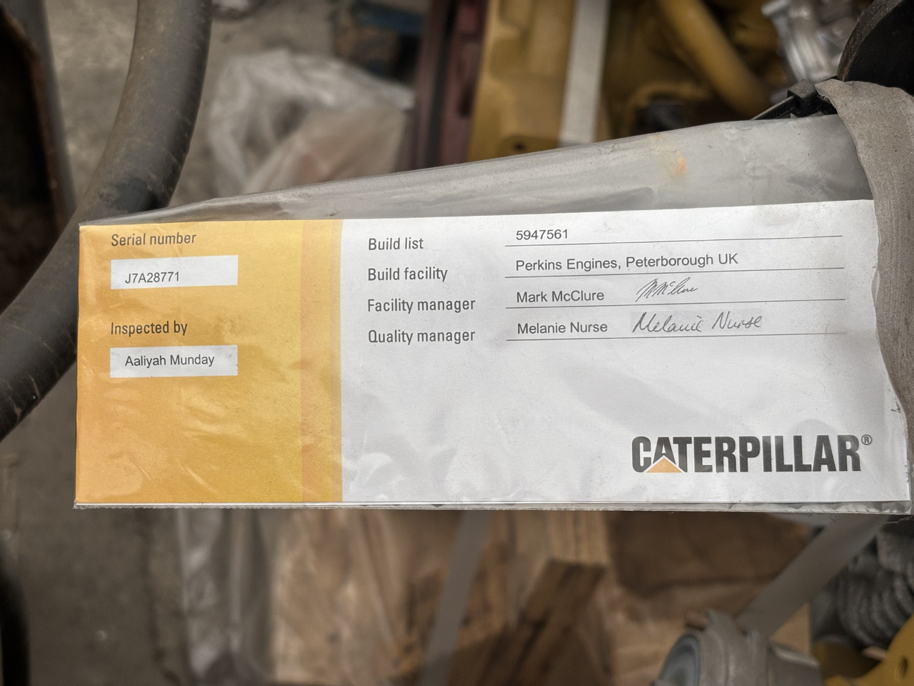 CAT Caterpillar Silnik C7.1 7.01 594-7561 5947561 6712/2200 151.0kW  NOWY - Запчасти для Сельскохозяйственной техники: фото 1 CAT Caterpillar Silnik C7.1 7.01 594-7561 5947561 6712/2200 151.0kW  NOWY - Запчасти для Сельскохозяйственной техники: фото 1