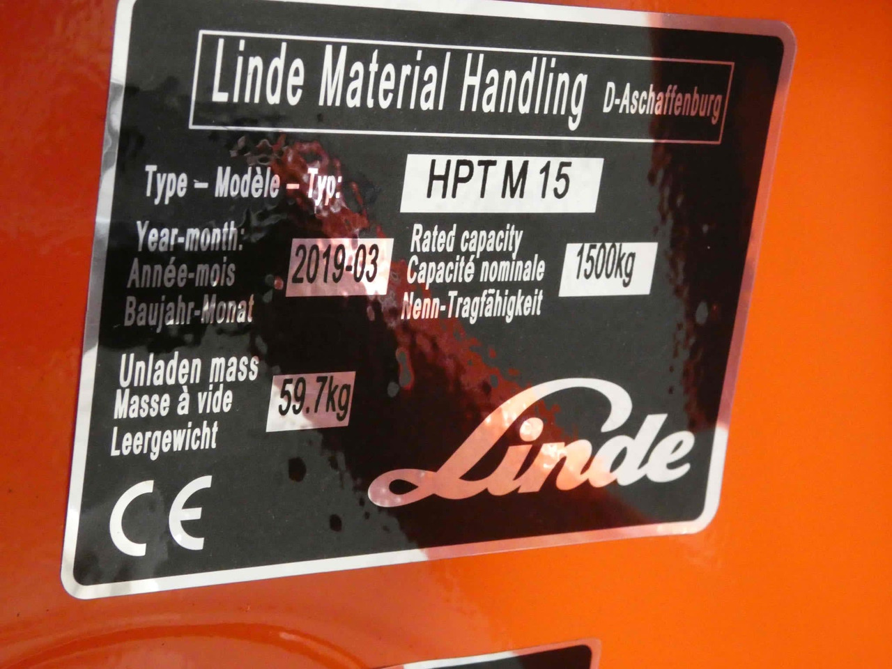 Linde 8x HPTM15/565mm - Тележка: фото 2 Linde 8x HPTM15/565mm - Тележка: фото 2