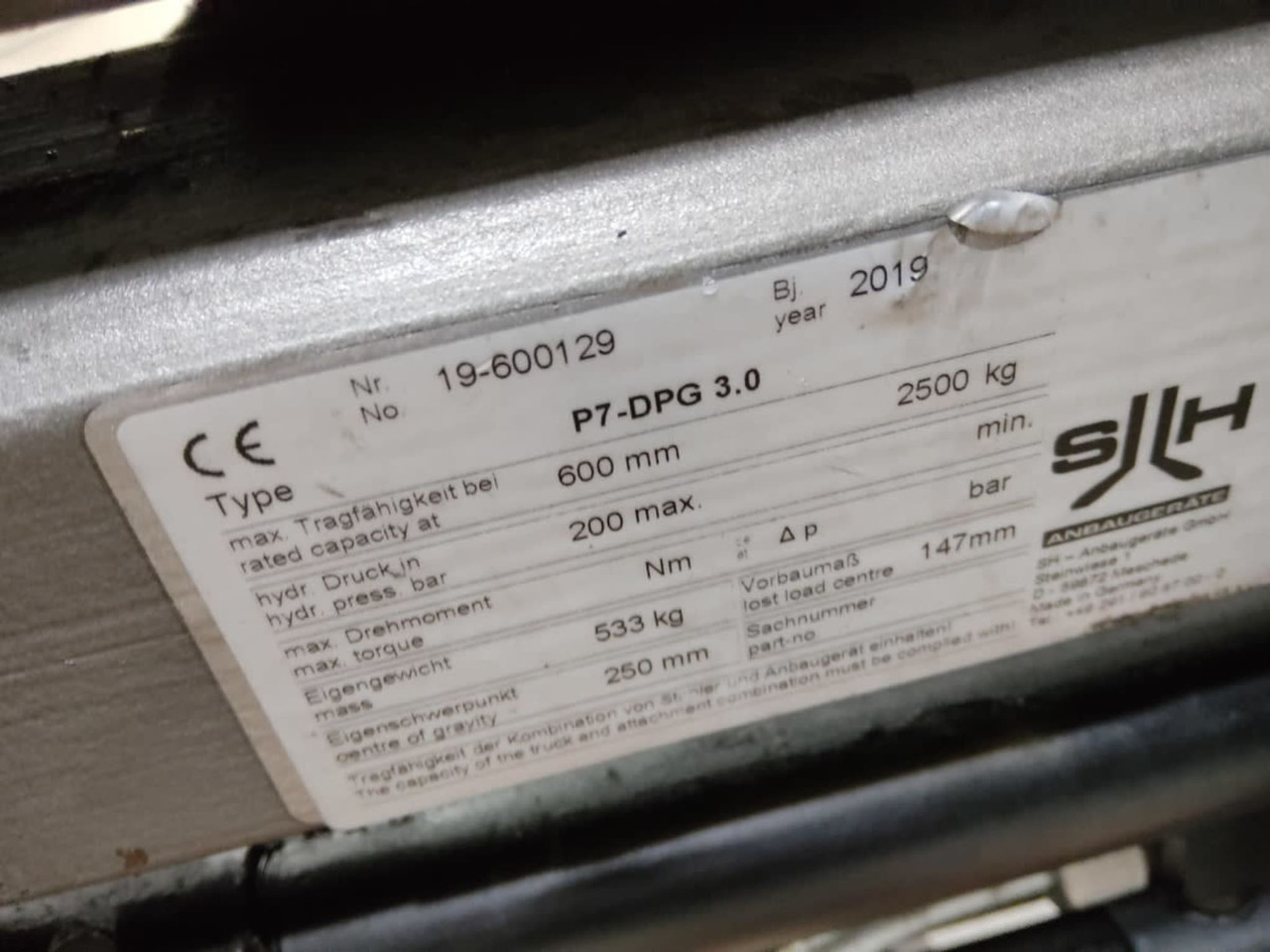 Kaup P7-DPG30 - Навесное оборудование для Погрузочно-разгрузочной техники: фото 4 Kaup P7-DPG30 - Навесное оборудование для Погрузочно-разгрузочной техники: фото 4