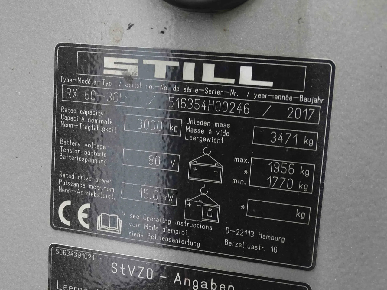 STILL RX60-30L - Электропогрузчик: фото 5 STILL RX60-30L - Электропогрузчик: фото 5