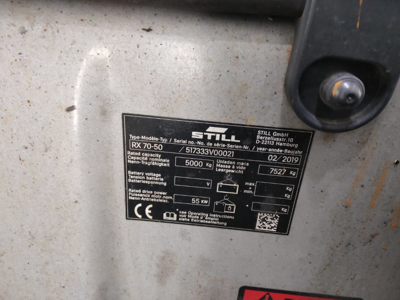 STILL RX70-50 - Дизельный погрузчик: фото 5 STILL RX70-50 - Дизельный погрузчик: фото 5