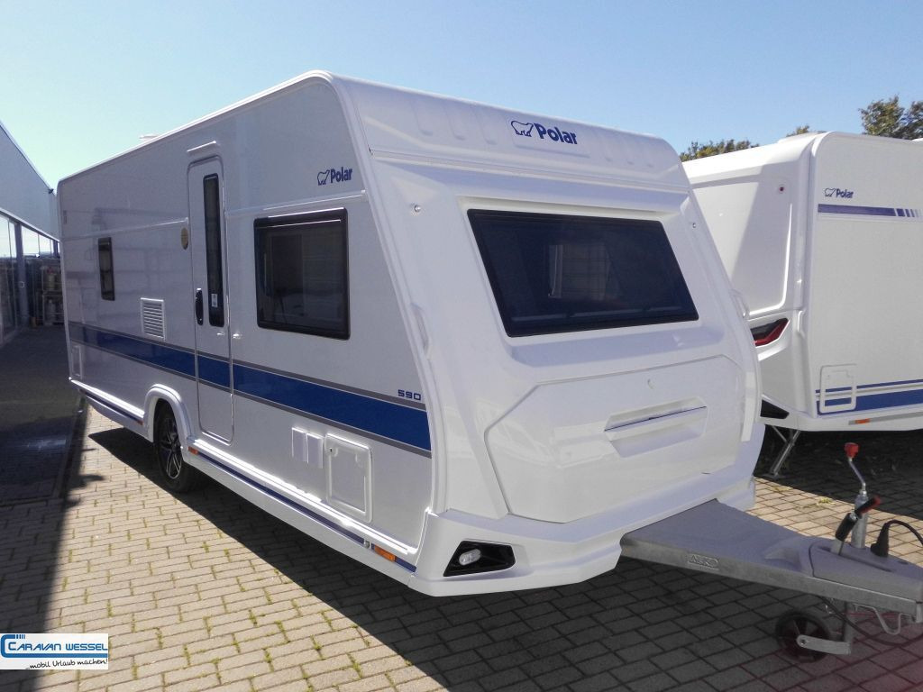 Polar 590 FWA Blueline 60 Jahre SONDERMODELL - Прицеп дача: фото 1 Polar 590 FWA Blueline 60 Jahre SONDERMODELL - Прицеп дача: фото 1