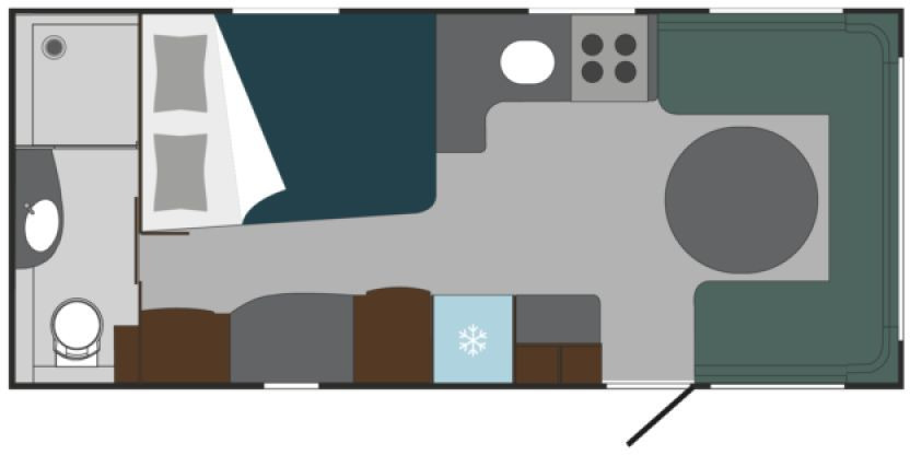 Polar Blackline 590 BFW -15% *TOP-ANGEBOT* LEDER ALDE - Прицеп дача: фото 2 Polar Blackline 590 BFW -15% *TOP-ANGEBOT* LEDER ALDE - Прицеп дача: фото 2