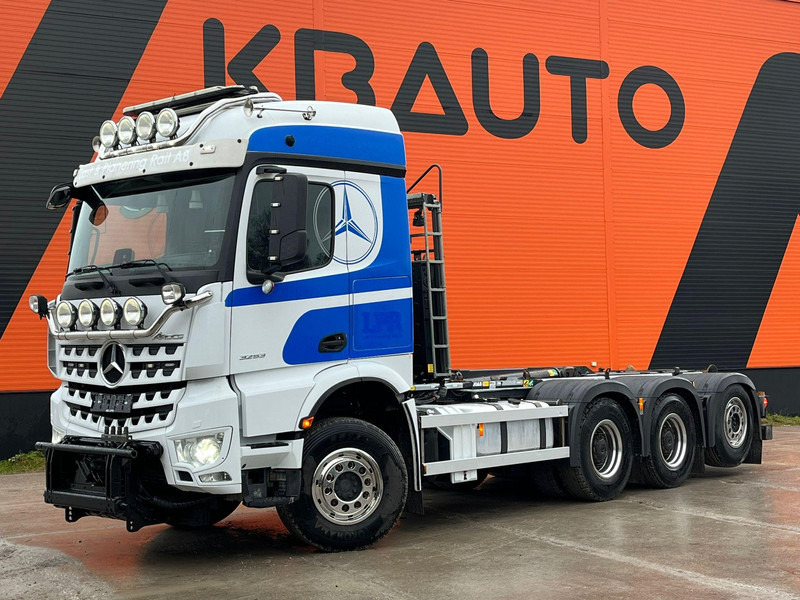 Mercedes-Benz Arocs 3253 8x4*4 JOAB L 24 ton / L=5750 mm / SNOW PLOW EQUIPMENT - Крюковой мультилифт: фото 1 Mercedes-Benz Arocs 3253 8x4*4 JOAB L 24 ton / L=5750 mm / SNOW PLOW EQUIPMENT - Крюковой мультилифт: фото 1