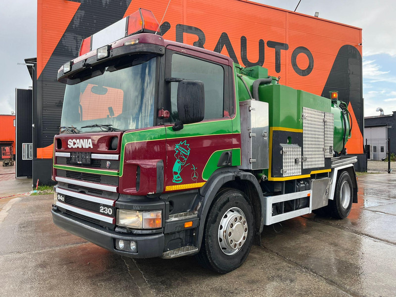 Scania P 94 4x2 TANK 9000 I + 1200 l / VACUUM Jurop PR150 / PRESSURE Pratissoli 150 bar / 102 l/min - Ассенизатор: фото 2 Scania P 94 4x2 TANK 9000 I + 1200 l / VACUUM Jurop PR150 / PRESSURE Pratissoli 150 bar / 102 l/min - Ассенизатор: фото 2