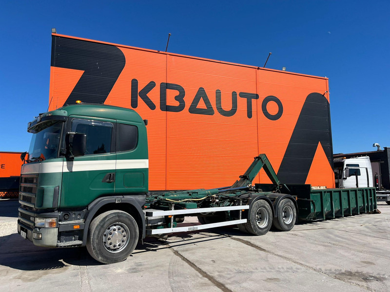 Scania R 124 400 6x2 MARREL AL 20 ton / L=5600 mm / BOX FOR SALE SEPARATELY - Крюковой мультилифт: фото 1 Scania R 124 400 6x2 MARREL AL 20 ton / L=5600 mm / BOX FOR SALE SEPARATELY - Крюковой мультилифт: фото 1