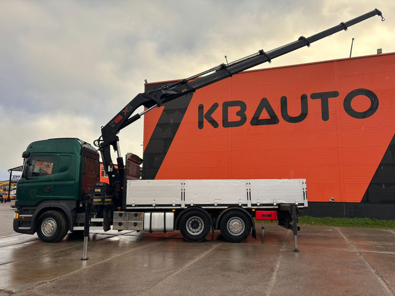Грузовик бортовой/ Платформа, Автоманипулятор Scania R 410 6x2 HIAB 322EP-5 HIPRO / PLATFORM L=6131 mm: фото 9