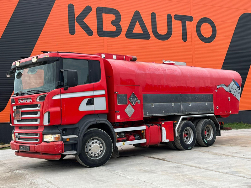 Scania R 420 6x2 ADR / STAINLESS STEEL TANK 9500 l / FULL STEEL SUSPENSION - Грузовик-цистерна: фото 1 Scania R 420 6x2 ADR / STAINLESS STEEL TANK 9500 l / FULL STEEL SUSPENSION - Грузовик-цистерна: фото 1