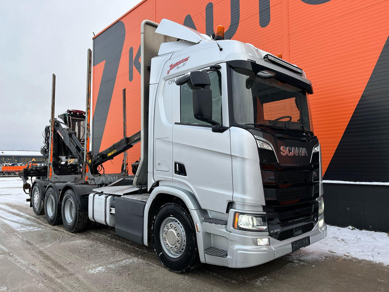 Scania R 520 8x4*4 RETARDER - Лесовоз, Автоманипулятор: фото 4 Scania R 520 8x4*4 RETARDER - Лесовоз, Автоманипулятор: фото 4