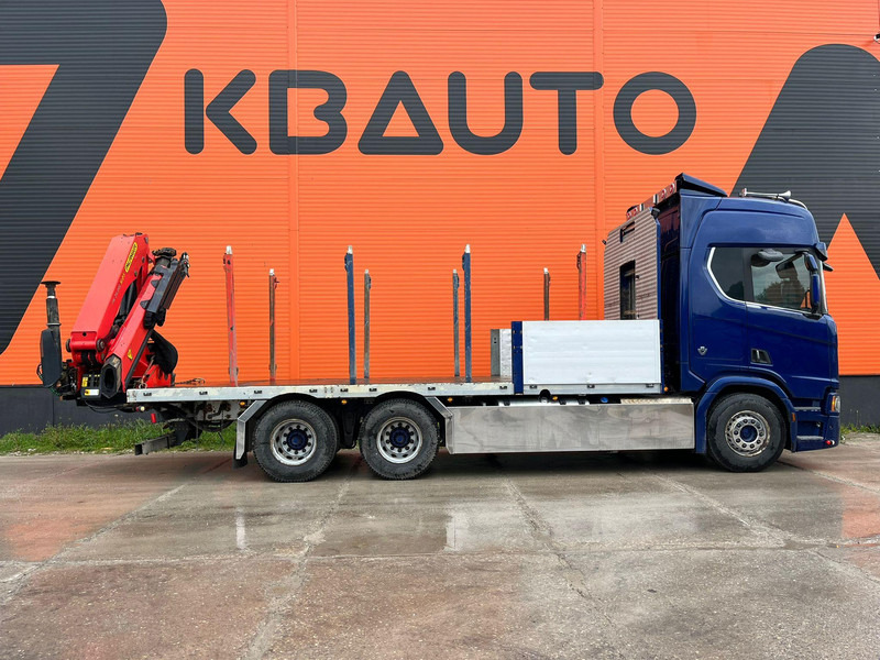 Scania R 650 6x4 PK 24001 / PLATFORM L=6800 mm - Грузовик бортовой/ Платформа, Автоманипулятор: фото 5 Scania R 650 6x4 PK 24001 / PLATFORM L=6800 mm - Грузовик бортовой/ Платформа, Автоманипулятор: фото 5