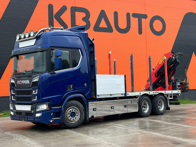 Scania R 650 6x4 PK24001 / PLATFORM L=6800 mm - Грузовик бортовой/ Платформа, Автоманипулятор: фото 2 Scania R 650 6x4 PK24001 / PLATFORM L=6800 mm - Грузовик бортовой/ Платформа, Автоманипулятор: фото 2