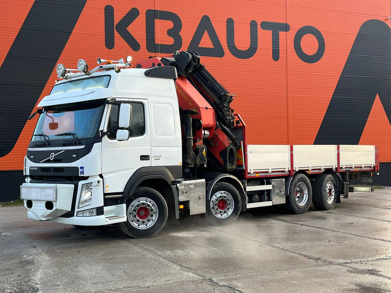 Volvo FM 500 8x2*6 COMBI / EXTENDABLE PLATFORM + TRACTOR / PK65002 + JIB + WINCH / PLATFORM L=6498 mm - Тягач: фото 2 Volvo FM 500 8x2*6 COMBI / EXTENDABLE PLATFORM + TRACTOR / PK65002 + JIB + WINCH / PLATFORM L=6498 mm - Тягач: фото 2