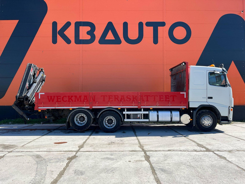 Volvo FH 440 6x2 HIAAB 144E-3 / PLATFORM L=7061 mm - Грузовик бортовой/ Платформа, Автоманипулятор: фото 5 Volvo FH 440 6x2 HIAAB 144E-3 / PLATFORM L=7061 mm - Грузовик бортовой/ Платформа, Автоманипулятор: фото 5