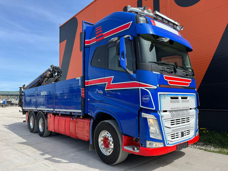Volvo FH 540 6x4 PK26002 + JIB / PLATFORM L=6424 mm - Грузовик бортовой/ Платформа, Автоманипулятор: фото 4 Volvo FH 540 6x4 PK26002 + JIB / PLATFORM L=6424 mm - Грузовик бортовой/ Платформа, Автоманипулятор: фото 4