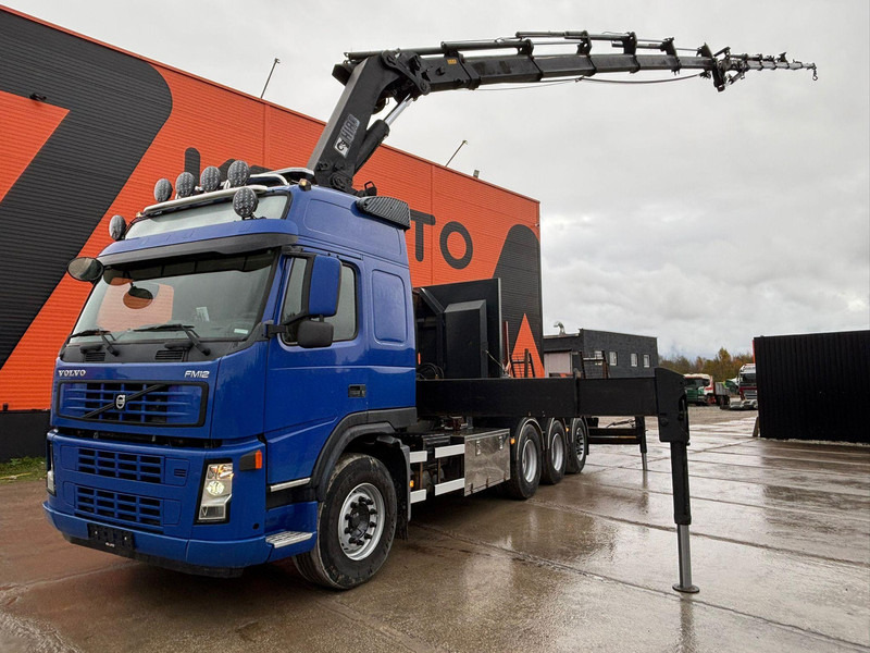 Volvo FM 12 460 8x4*4 HIAB 422 E-5 HIPRO+JIB / HOOK LIFT 20 ton / L=5600 mm / PLATFORM - Крюковой мультилифт, Автоманипулятор: фото 1 Volvo FM 12 460 8x4*4 HIAB 422 E-5 HIPRO+JIB / HOOK LIFT 20 ton / L=5600 mm / PLATFORM - Крюковой мультилифт, Автоманипулятор: фото 1