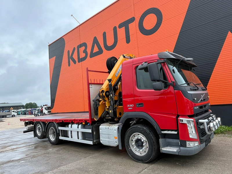 Volvo FM 330 6x2*4 EFFER 215/4S / PLATFORM L=6529 mm - Грузовик бортовой/ Платформа, Автоманипулятор: фото 4 Volvo FM 330 6x2*4 EFFER 215/4S / PLATFORM L=6529 mm - Грузовик бортовой/ Платформа, Автоманипулятор: фото 4