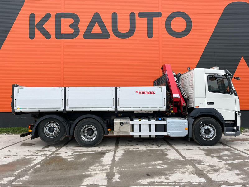 Volvo FM 410 6x2*4 HMF 1120-K4 / TIPPER BOX L=5573 mm - Самосвал, Автоманипулятор: фото 5 Volvo FM 410 6x2*4 HMF 1120-K4 / TIPPER BOX L=5573 mm - Самосвал, Автоманипулятор: фото 5