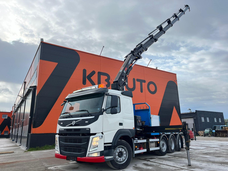Volvo FM 460 8x2*6 HIAB 302E-6 / PLATFORM L=6721 mm - Грузовик бортовой/ Платформа, Автоманипулятор: фото 1 Volvo FM 460 8x2*6 HIAB 302E-6 / PLATFORM L=6721 mm - Грузовик бортовой/ Платформа, Автоманипулятор: фото 1