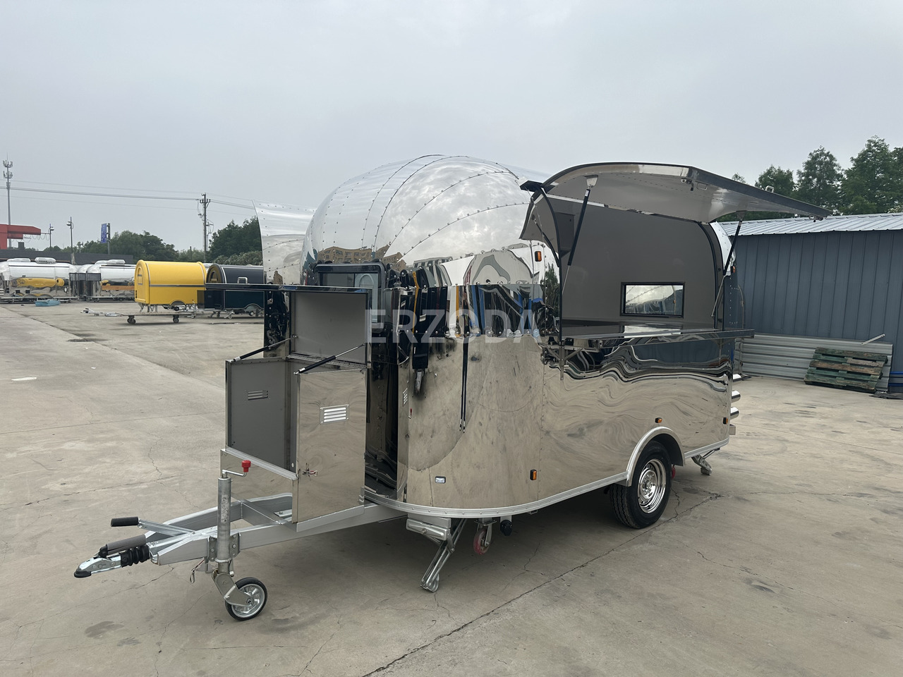 ERZODA food trailer/food truck/hamburger trailer - Торговый прицеп: фото 4 ERZODA food trailer/food truck/hamburger trailer - Торговый прицеп: фото 4